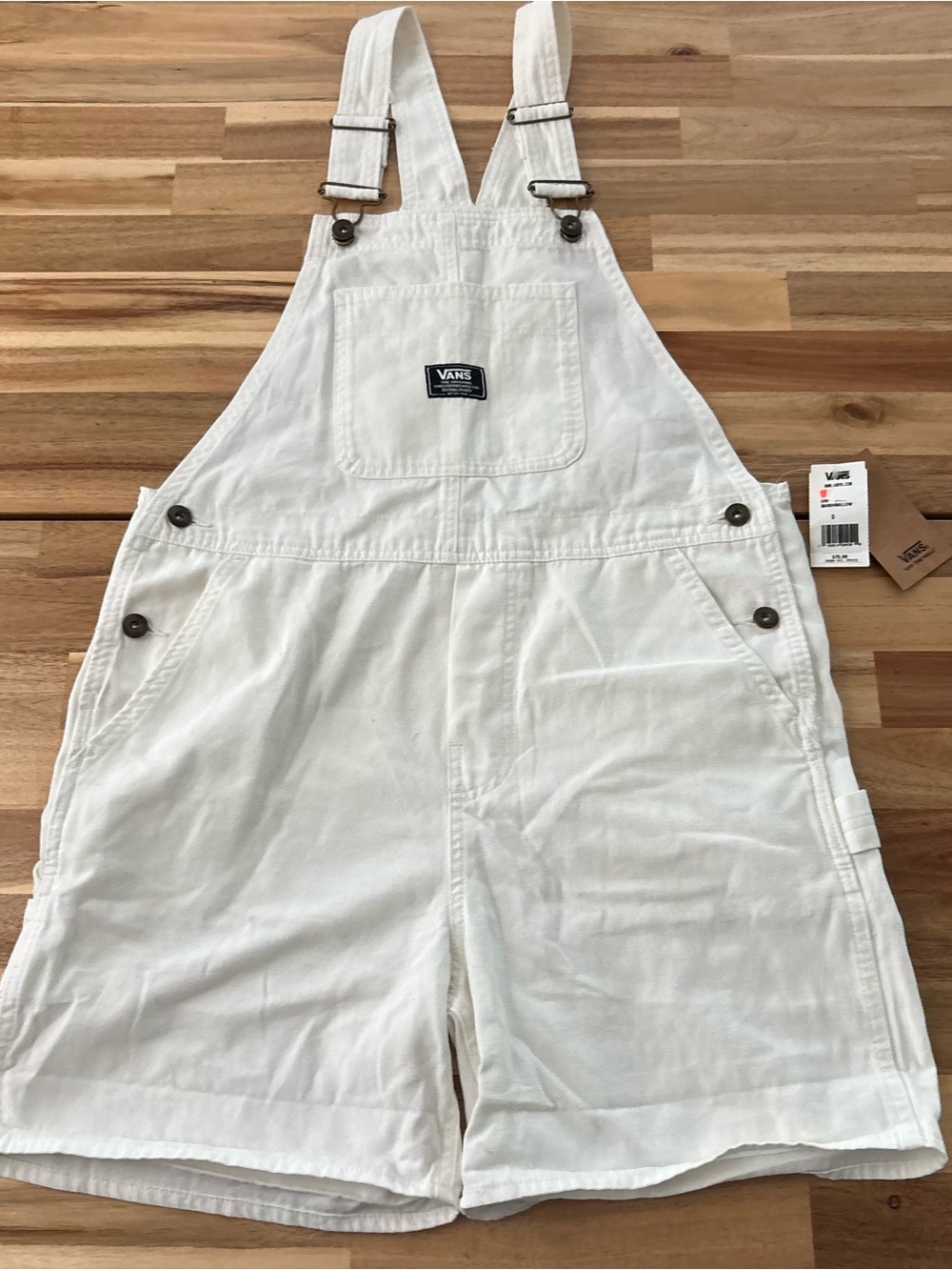 NWT Vans Ground Work Shortalls